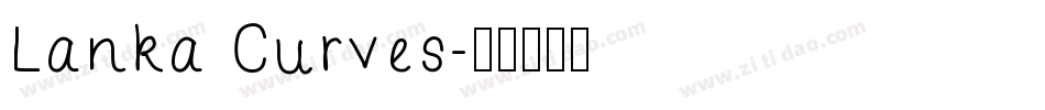 Lanka Curves字体转换